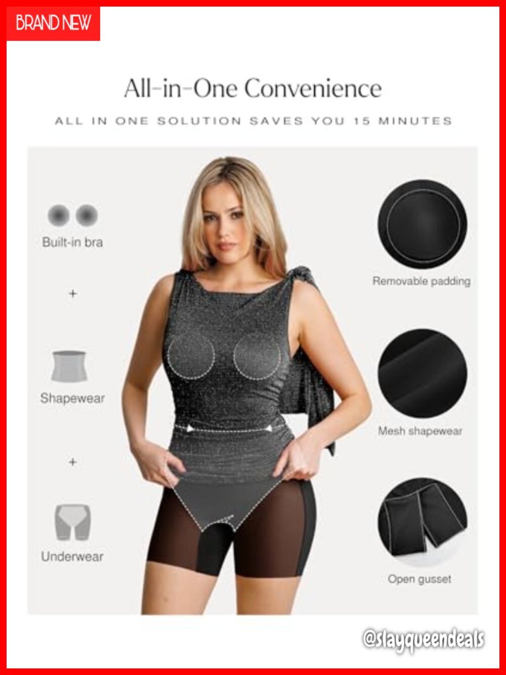 Multi-Way Sequin Boat Neck Mini Bodycon Shaping Dress - Picture 3 of 6